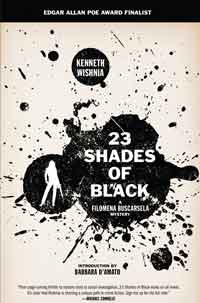 A black and white book cover with the title of 2 3 shades of black.