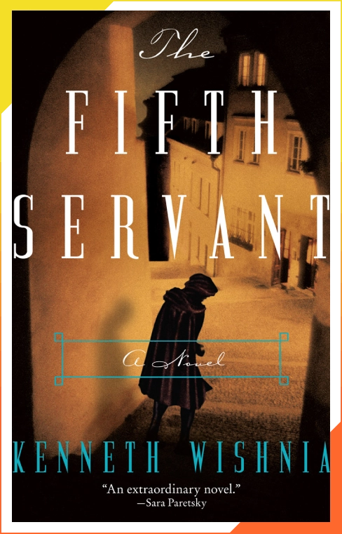 A book cover with the title of fifth servant.