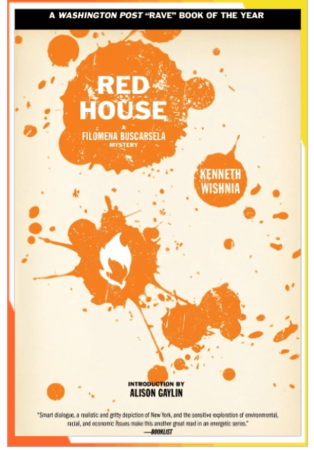 A poster of the red house.